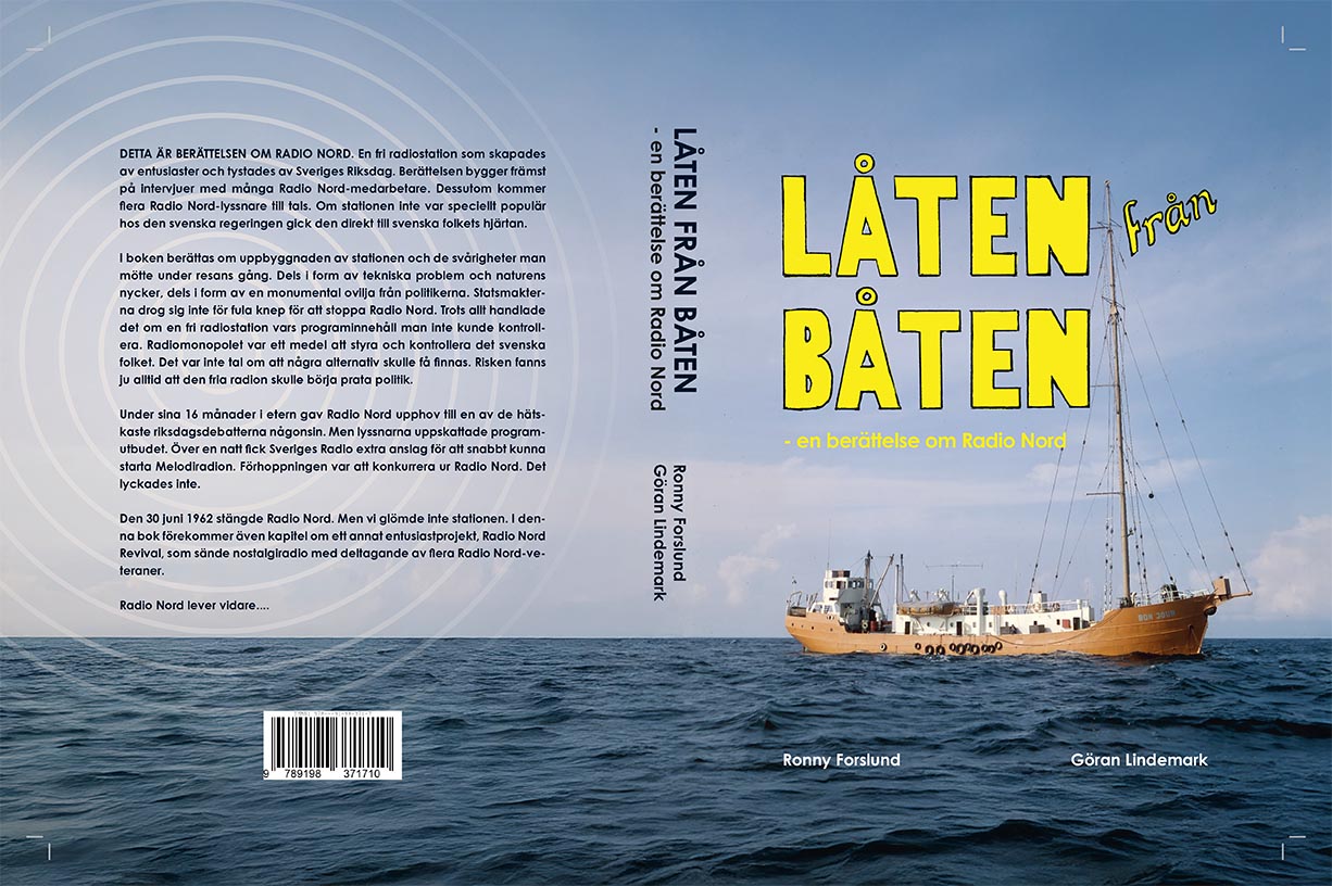 Omslag till Låten från båten - en berättelse om Radio Nord